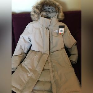 North Face down parka. New w tags.